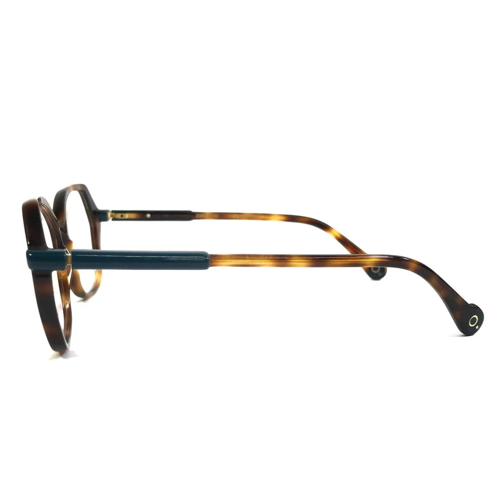 Etnia Barcelona Eyeglasses Frames CIANE HV Havana Geometric Full Rim 53-15-138